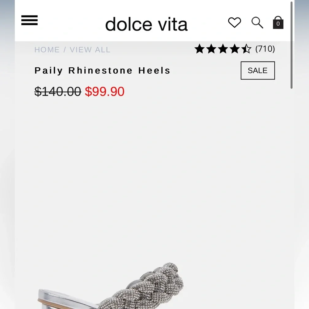 Dolce Vita Paily Rhinestone heels - Picture 5 of 5